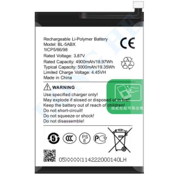 BATTERIE INFINIX HOT 50 ORIGINAL