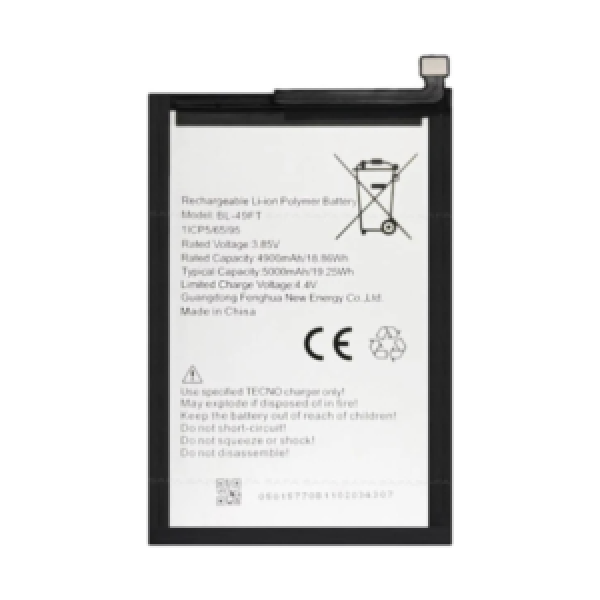 BATTERIE TECNO SPARK GO 2024 ORIGINAL